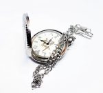 Freemason Silver-tone Vintage Pocket Watch | Monogrammed Letter G - Image 5