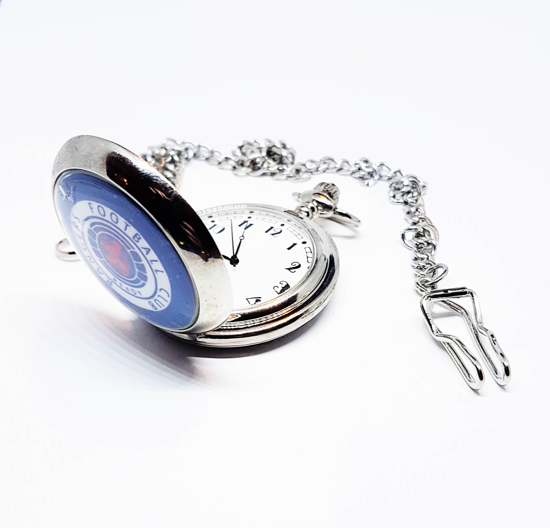 20180204_004642.jpg Rangers Football Club Pocket Watch | Can Be Engraved - Image 1