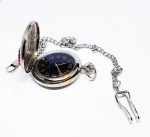 Red Truck Silver Pocket Watch | Vintage Pocket Watch Gift for Firemen - Image 4