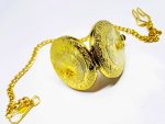 Bohemian Gold-tone Pocket Watch | Vintage Elegant Vest Watch - Image 2