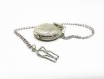 Elegant Silver-Tone Pocket Watch | Can Be Engraved Upon Request - Image 4
