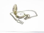 Elegant Silver-Tone Pocket Watch | Can Be Engraved Upon Request - Image 5