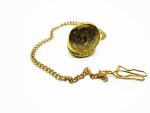 Tiny Vintage Gold-tone Pocket Watch | Groomsman Gift Idea - Image 3