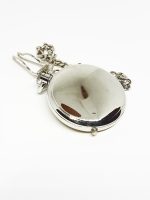 Majestron Mens Stainless Steel Pocket Watch | Two Tone Quartz Pocket Watch - Image 5