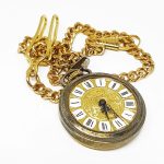 Vintage Endura Swiss Pocket Watch | Gold-tone Vintage Pendant