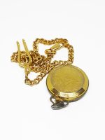 Vintage Endura Swiss Pocket Watch | Gold-tone Vintage Pendant - Image 5