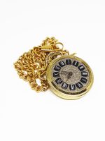 Heritage Swiss-made Pocket Watch | Gold-tone Vintage Pendant - Image 2