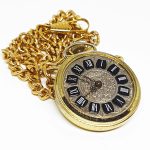 Heritage Swiss-made Pocket Watch | Gold-tone Vintage Pendant