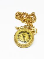 Vintage Kiple Pocket Watch  | Gold-tone Vintage Pendant - Image 5