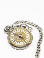 Bercona Swiss Mechanical Pocket Watch | Gold Luxury Vintage Pendant Watch - Image 4