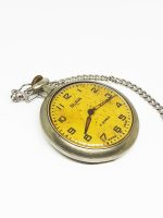 DOXA Vintage Swiss Pocket Watch | 100 Years Old Silver Pocket Watch - Image 5