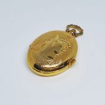 Gold-tone Roman-style Pocket Watch | Vintage Pocket Gift Watch - Image 3