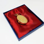 Gold-tone Roman-style Pocket Watch | Vintage Pocket Gift Watch - Image 4