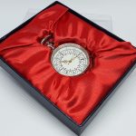 Vintage-Style Silver-tone Pocket Watch | Engraved Pocket Watch - Image 3