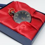 Black Dial Pocket Watch with Gold-tone Details | Antique-style Watches - Image 6