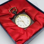 Square-shaped Black Pocket Watch | Square-Shaped Black Vest Watch - Image 4