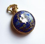 Art Nouveau Bird Pocket Watch | Can Be Engraved - Image 9