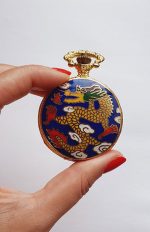 Art Nouveau Dragon Vintage Pocket Watch | Can Be Engraved - Image 3