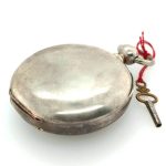 Hampden Coin Silver Biscuit Pocket Watch - Image 4