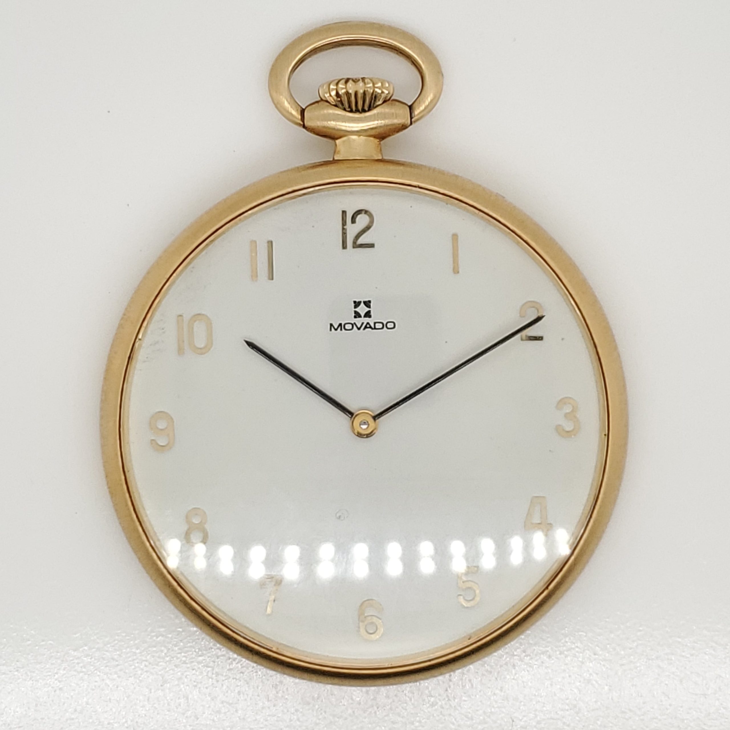 506-00619.jpg Movado 18kt Yellow Gold Pocket Watch - Image 1