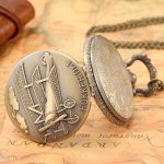Antique Pocket Watch Fokker Dr1 - Image 3