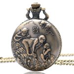 Antique Pocket Watch Monkeys