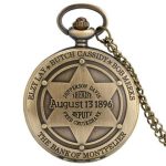 Antique Pocket Watch Sheriff