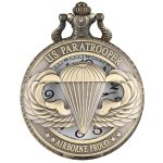 Antique Pocket Watch US Paratrooper