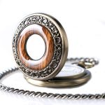 Antique Pocket Watch Wooden Luxury - Image 2