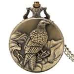 Bald Eagle Pocket Watch