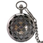 Black Damier Pocket Watch