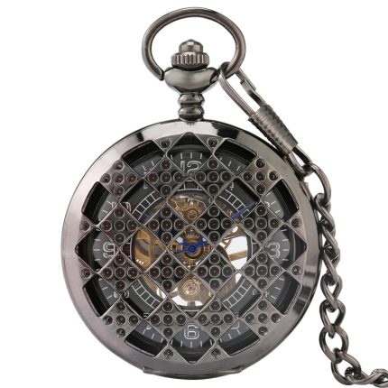 Black Damier Pocket Watch