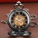 Black Mechanical Pocket Watch - Image 3