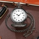 Black Pocket Watch Be Strong - Image 2