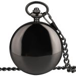 Black Pocket Watch Love You - Image 2