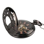 Black Steampunk Pocket Watch - Image 2