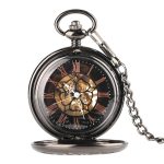 Black Steampunk Pocket Watch - Image 5