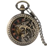 Phoenix Semi-hollow Pocket Watch - Image 3