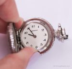 Vintage Caravelle by Bulova Pocket Watch with Swiss Mechanical Movement - Image 3