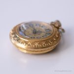 Vintage Anker Medallion Watch | Gold-tone Pocket Watch for Her - Image 3