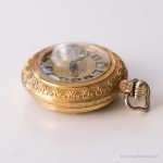 Vintage Anker Medallion Watch | Gold-tone Pocket Watch for Her - Image 4