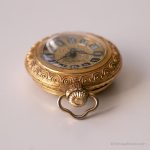 Vintage Anker Medallion Watch | Gold-tone Pocket Watch for Her - Image 5