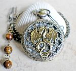 Dragon Pocket Watch Battery Operated - Image 3