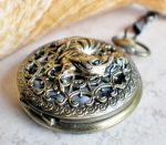 Rooster pocket watch,  Rooster pocket watch  in bronze - Image 3