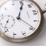 Vintage 1930s Enigma Pocket Watch - RARE Art-deco Antique Watch - Image 5