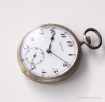 Vintage 1930s Enigma Pocket Watch - RARE Art-deco Antique Watch - Image 4