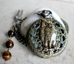 Owl Pocket Watch Mechanical - Image 2