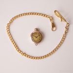 Vintage 1950s Mechanical Pocket Watch | Ladies Elegant Medallion Watch - Image 3