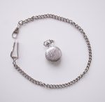 Vintage Aurore Mechanical Pocket Watch | Tiny Medallion Watch for Her - Image 5