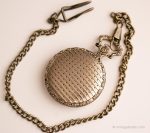 Vintage Eiffel Tower Pocket Watch | Elegant Vest Watch - Image 6